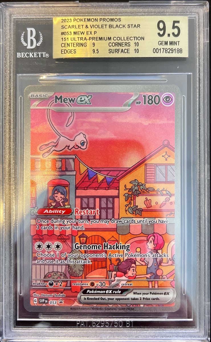 Pokémon Mew Ex 151 Black Star Promo BGS 9,5 0017829188 | Lichcards Main image