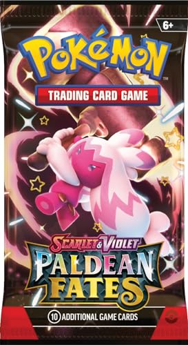 Paldean Fates booster pack met Tinkaton – voorbeeld van een boosterontwerp