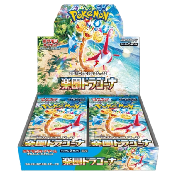 Pokémon Paradise Dragona SV7a boosterbox Japans met 30 boosterpacks