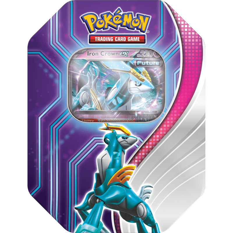 Pokémon Paradox Destinies Tin - Iron Crown EX 0820650858444