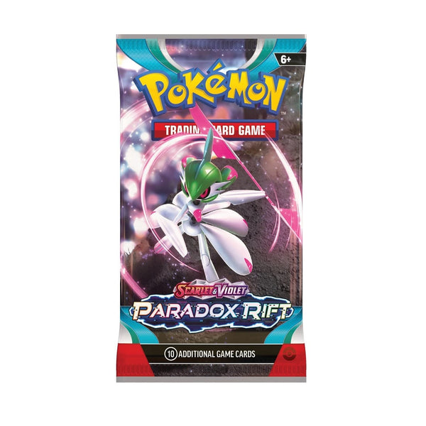 Pokémon Scarlet & Violet Paradox Rift booster pack (Engels) – artwork Iron Valiant