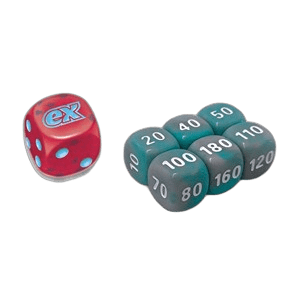 Pokemon Paradox Rift: Roaring Moon Dobbelstenen Set