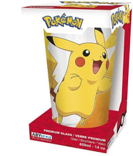 ABYstyle Pokémon Large Glass Premium van 400 ml met Pikachu