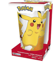 Pokemon - Pikachu 400ml Large Glass Premium 3665361111108