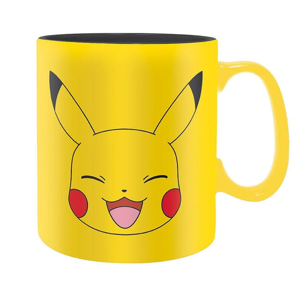 De Pikachu Face mok in de verpakking