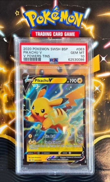 Pokémon Pikachu V PSA 10