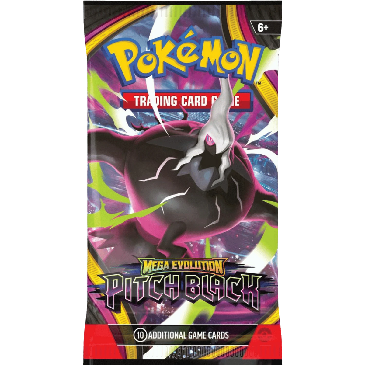 Pokémon Mega Evolution Pitch Black booster pack, Engels – Mega Darkrai Hoofdafbeelding