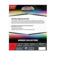 Pokemon Prismatic Evolutions Binder Collection 0196214105089