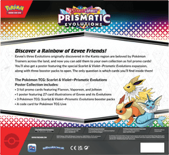 Pokemon Prismatic Evolutions Poster Collection 0196214105416