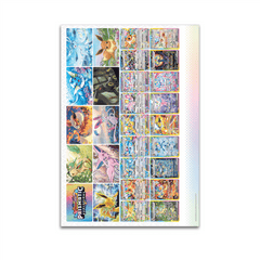 Pokemon Prismatic Evolutions Poster Collection 0196214105416