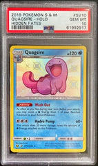 Pokémon Quagsire Hidden Fates PSA 10