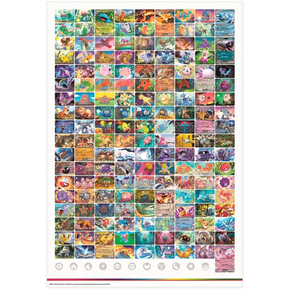 Pokemon Scarlet & Violet 151 Poster