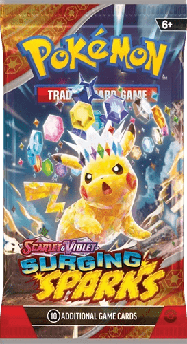 Pokémon Scarlet & Violet Surging Sparks Booster Pack 0820650868979