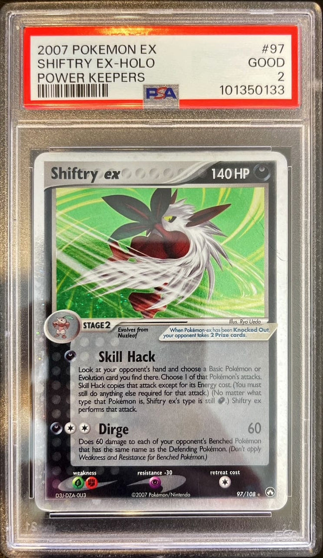 Pokémon Shiftry Ex PSA 2 101350133 Hover Image