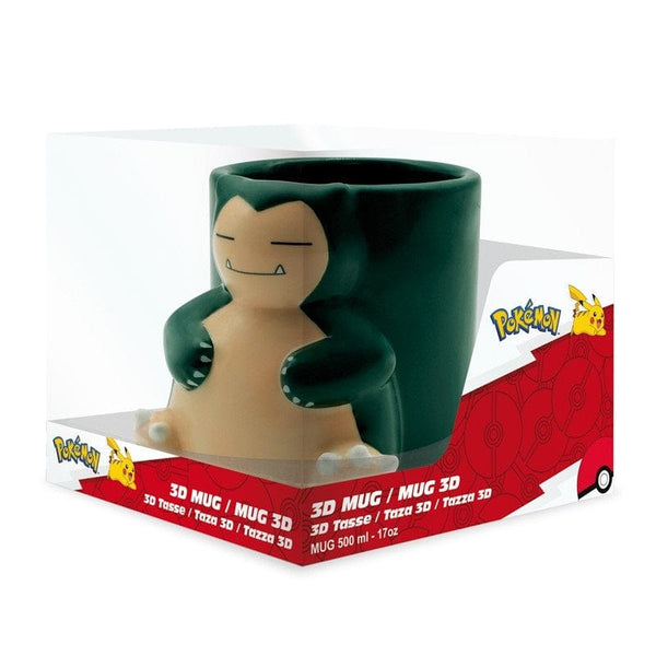 Pokemon - Snorlax 3D 475ml Mug 3665361145110