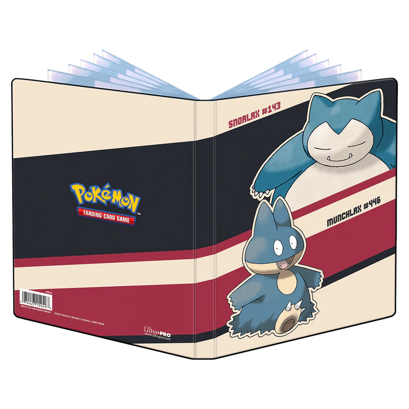 Pokemon Snorlax & Munchlax Portfolio 4-Pocket 074427159498 Image principale du produit
