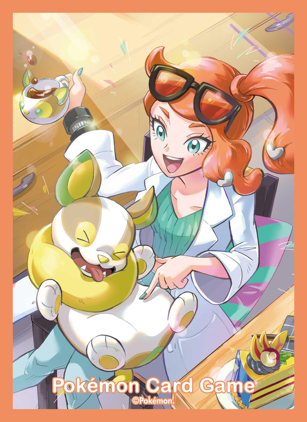 Pokémon Sonia & Yamper deck shield sleeves – 64 stuks
