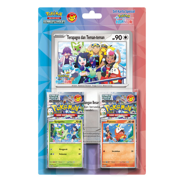 Indonesische Pokémon Set Kartu Spesial Seri Horizon verzegeld in blisterverpakking