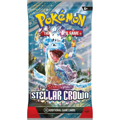 Pokemon Stellar Crown Booster Pack 0820650868979