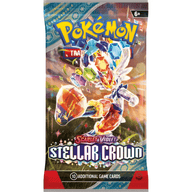 Pokemon Stellar Crown Booster Pack 0820650868979