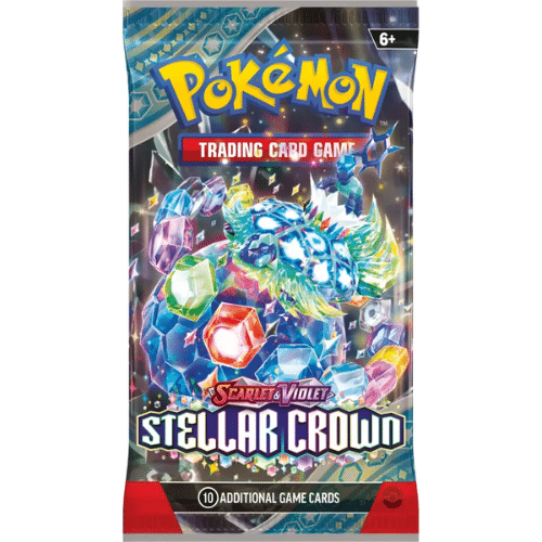 Pokemon Stellar Crown Booster Pack 0820650868979
