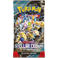 Pokemon Stellar Crown Booster Pack 0820650868979