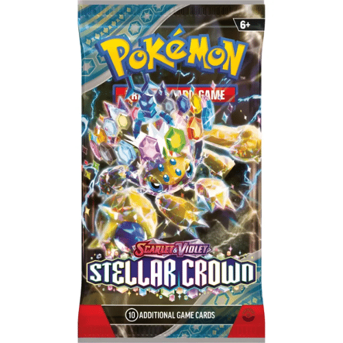 Pokemon Stellar Crown Booster Pack 0820650868979