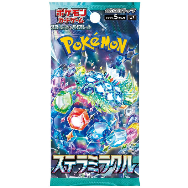 Pokémon Stellar Miracle Booster Pack Japans SV7 - voorkant