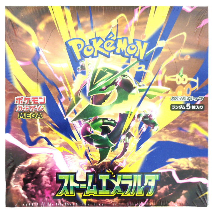 Pokémon Storm Emeralda M6 Booster Box Japans met Mega Rayquaza