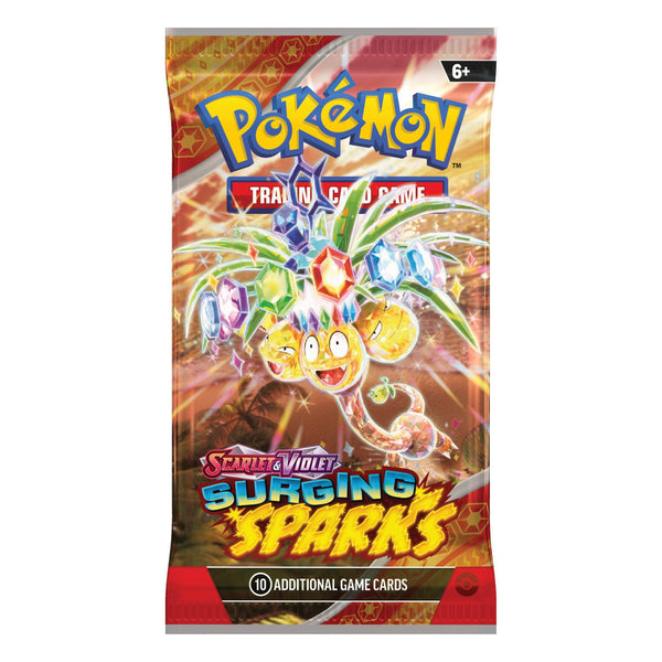 Pokémon Scarlet & Violet Surging Sparks booster pack (Engels) – artwork Alolan Exeggutor