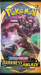 Pokemon Sword & Shield Darkness Ablaze Booster pack 0820650807121