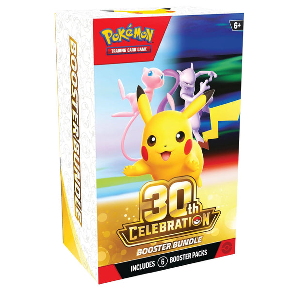 Pokémon TCG: 30th Celebration Booster Bundle – 6 boosters