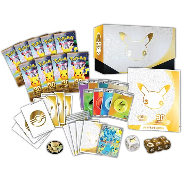 Pokémon TCG: 30th Celebration Elite Trainer Box – inhoud | Lichcards