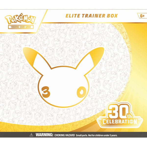 Pokémon TCG: 30th Celebration Elite Trainer Box – voorkant