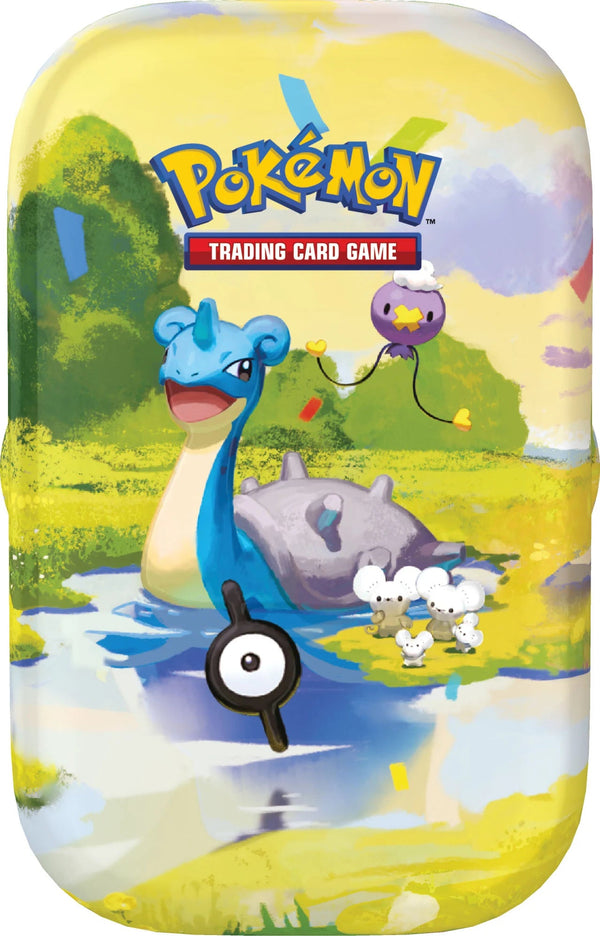 Pokémon TCG: 30th Celebration Mini Tin – Lapras, Drifloon & Maushold