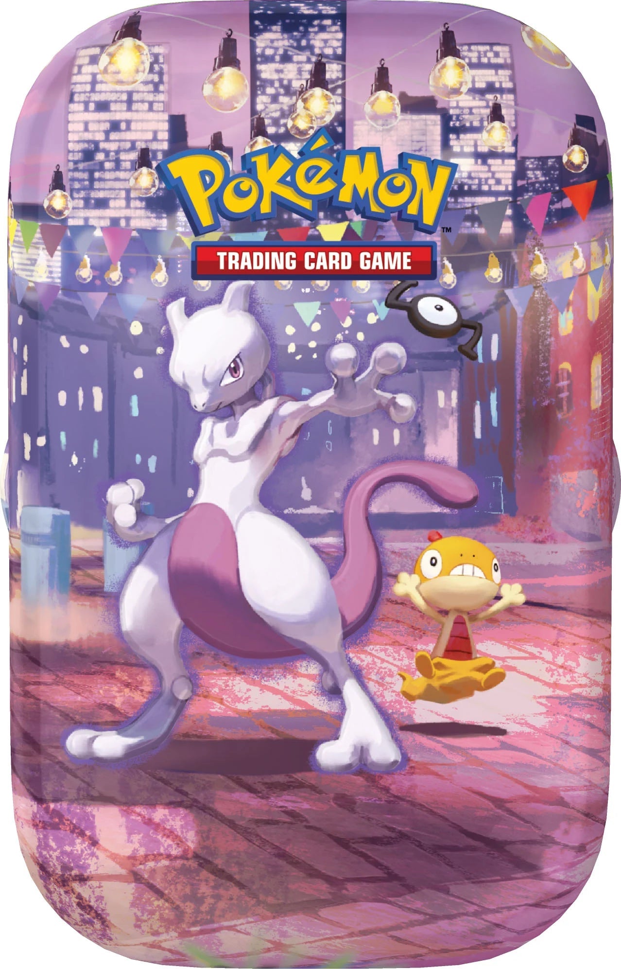 Pokémon TCG: 30th Celebration Mini Tin – Mewtwo & Scraggy