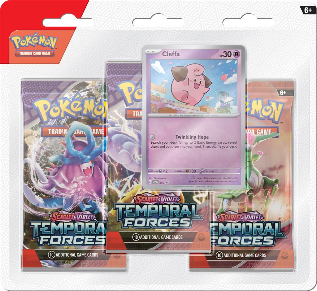 Temporal Forces: Cleffa 3-Pack Blister Main image