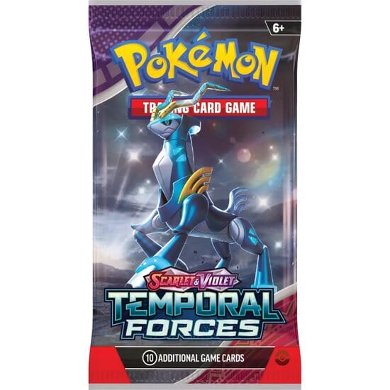 Pokemon Temporal Forces Booster Pack 0820650856396