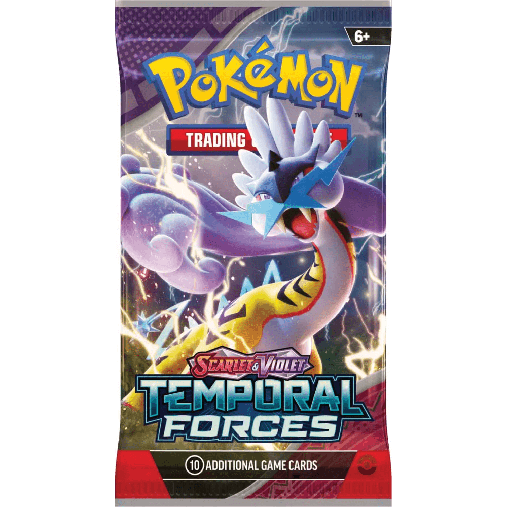 Pokemon Temporal Forces Booster Pack 0820650856396