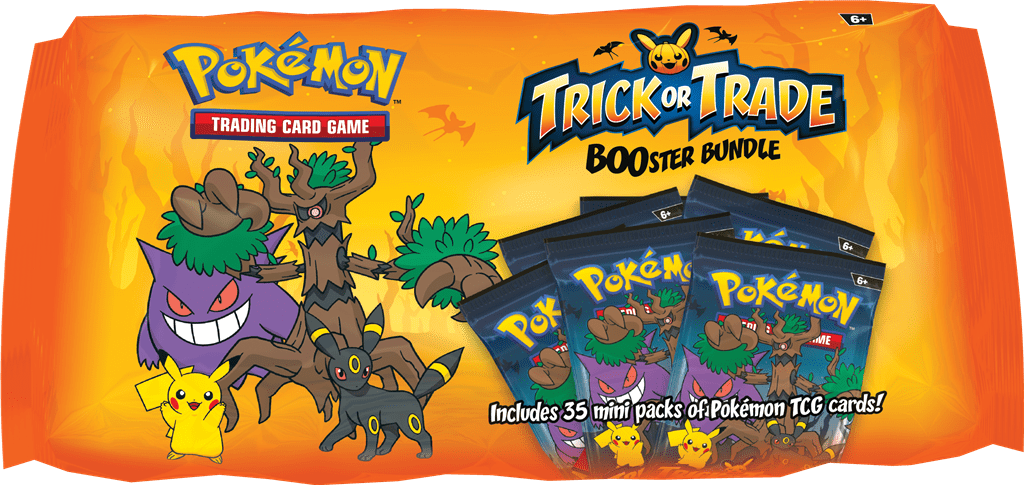 Pokemon Trick or Trade BOOster Bundle 2024 (35 Packs) 0820650858338