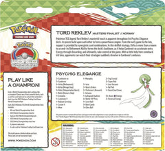 Pokemon World Championship Deck 2023 Psychic Elegance 0820650856037