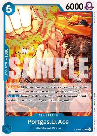 Portgas.D.Ace (053) - OP07-053 - Rare