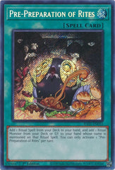 Pre-Preparation of Rites (Secret Rare) - RA01-EN055 - Secret Rare - 1st Edition