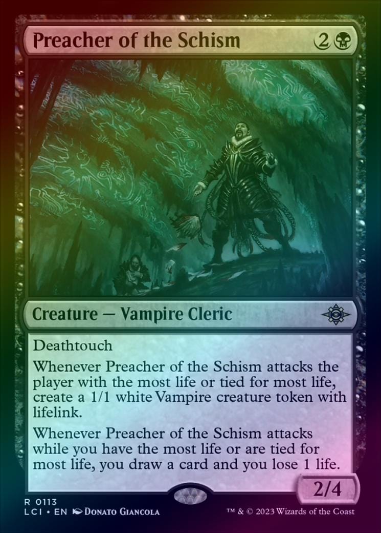 Preacher of the Schism (Foil) (LCI)