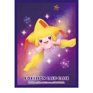 Pokémon Sleeves - Radiant Jirachi Premium Matte (64 stuks, Japans) – het volledige ontwerp van de sleeve (officiële afbeelding Pokémon Center Japan)