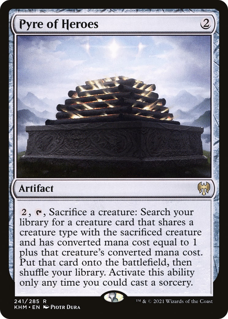 Pyre of Heroes – Kaldheim 241 – Magic: The Gathering single card | Lichcards Main image
