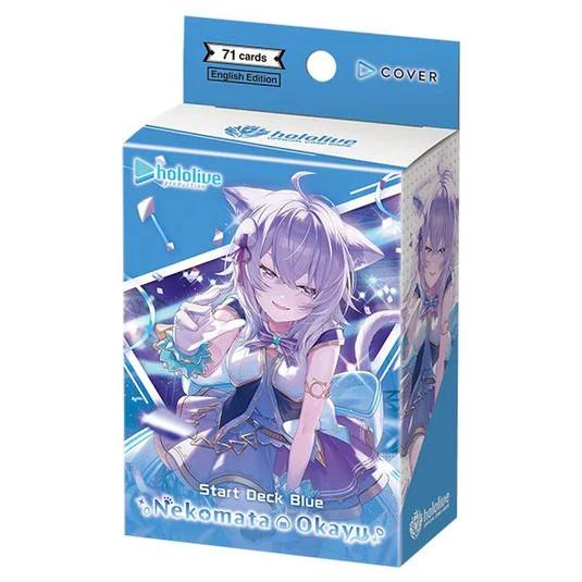 Hololive Official Card Game Start Deck Blue Nekomata Okayu (EN)