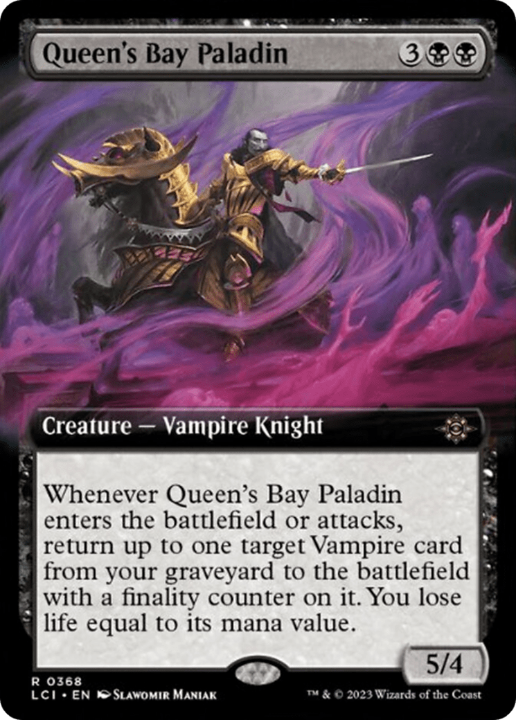 Queen's Bay Paladin - Extended Art (LCI)