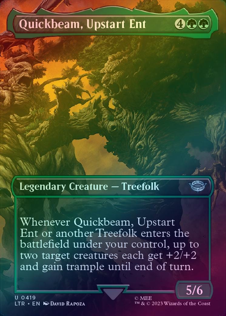 Quickbeam, Upstart Ent - Borderless Scene (Foil) (LTR)