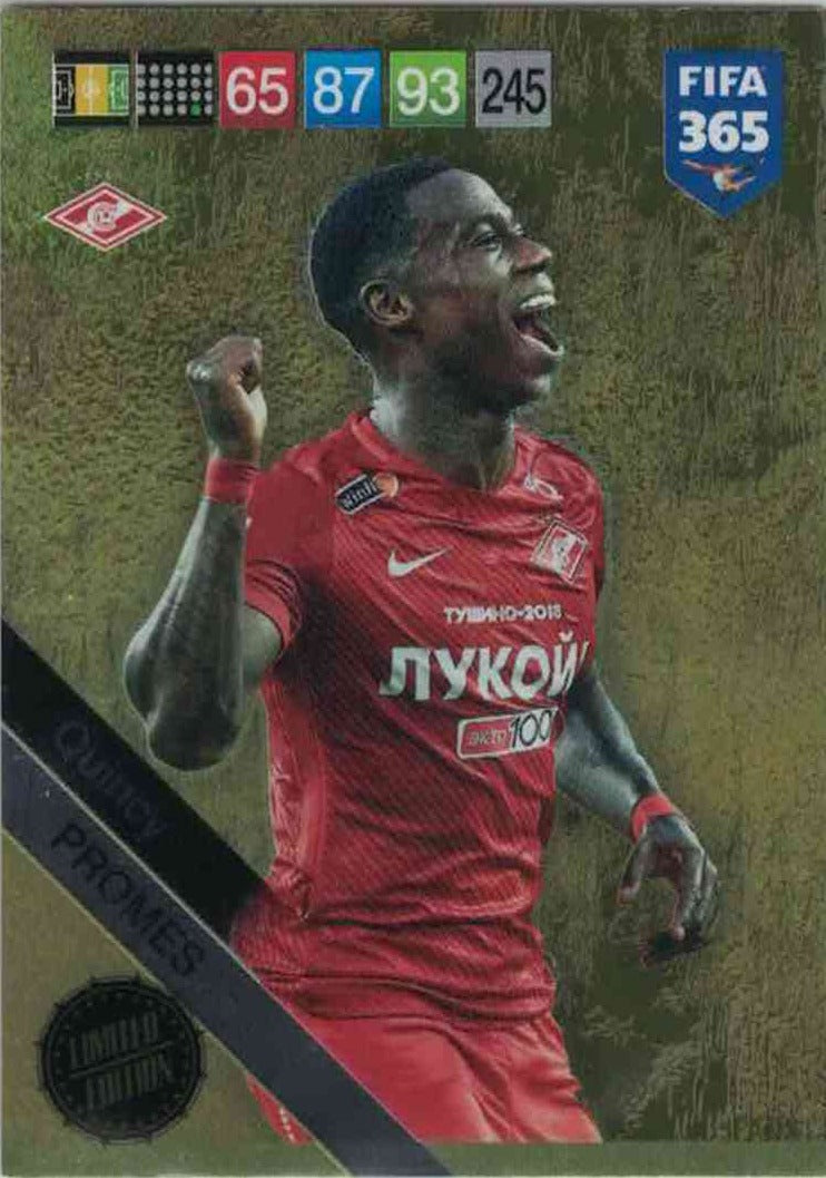 Quincy Promes - FIFA 365: 2019 Adrenalyn XL Limited Edition #LE-QP - Near Mint Imagen principal del producto